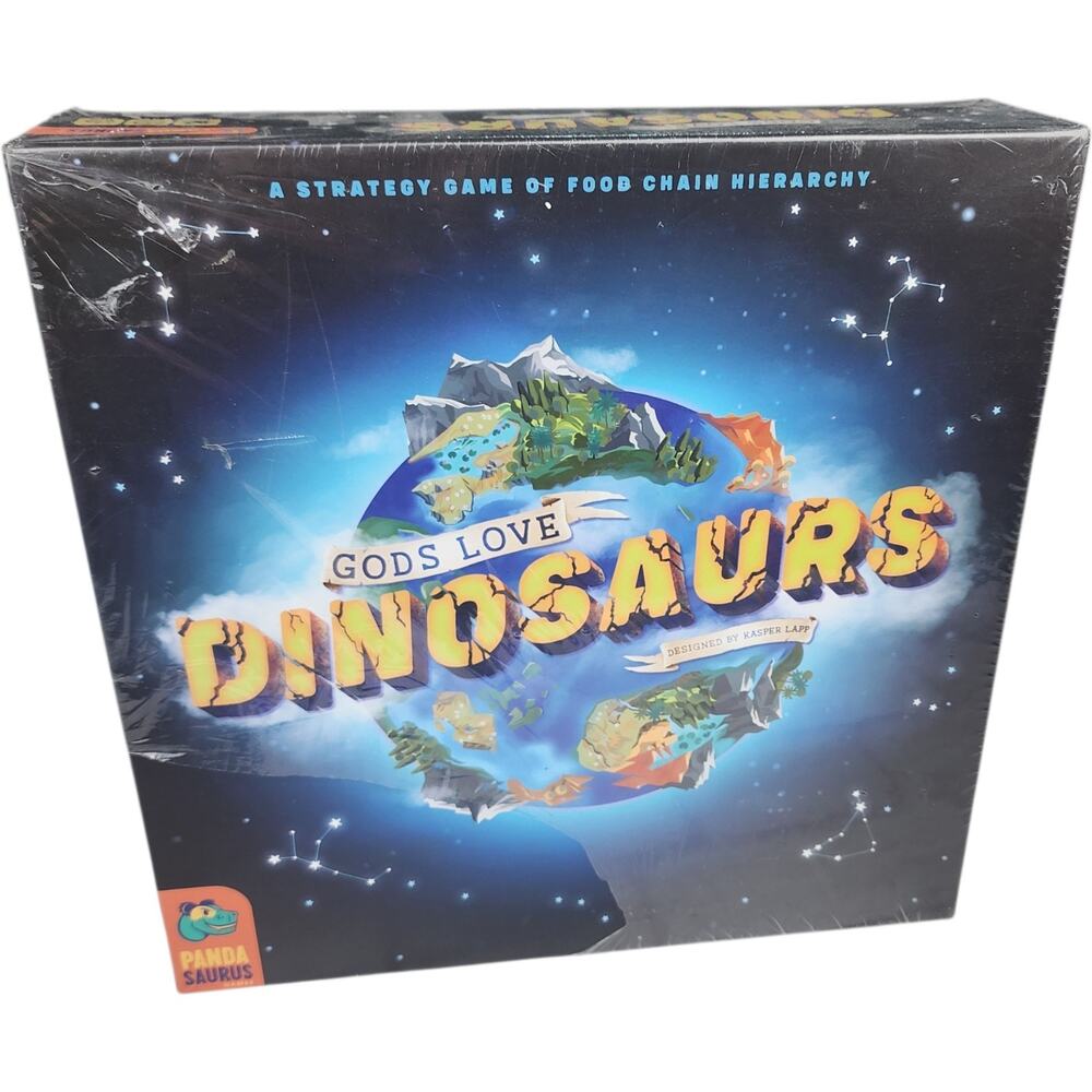 God Loves Dinosaurs Board Game 2020 Pandasaurus Brand New!